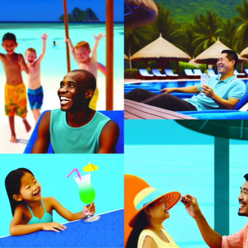 Rodzinna strefa zabaw przy basenie w HotelPLNew